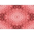 thumbnail image 1 of Ahgly Company Machine Washable Indoor Rectangle Transitional Ruby Red Area Rugs, 2' x 3', 1 of 7
