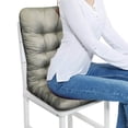 thumbnail image 3 of All-Weather Chair Cushion with Integrated Fixed Strap for Patio Furniture and Indoor Seating, 3 of 4