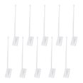 thumbnail image 1 of 15Pcs Simple Car Window Flag Poles Portable Flagpole Banner Brackets (White), 1 of 7