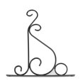 thumbnail image 2 of Home Decoration Easy Installation Plant Hanger, Plant Hanging Bracket, For Wind Chime Terrace Courtyard Decor Outdoor Balcony Balcony Decor, 2 of 8