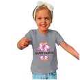 thumbnail image 4 of EGNMCR Blouses & Chemises à Manches Courtes Col Rond pour Tout-Petits Garçons Filles Mode Imprimé Ufs de Lapin de Pâques, 4 of 4