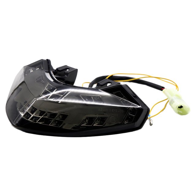 Miulika Motorcycle Taillight for Multistrada 1200 2010-2014, Accessories Black Shell