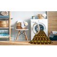 thumbnail image 2 of Ahgly Company Tapis Rectangulaire Lavable en Machine Intérieur Transitionnel Rouge Bordeaux, 4 Pieds x 6 Pieds, 2 of 7