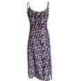 thumbnail image 4 of Leutsin Ladies Printed Slim Sleeveless Sling Strap Off Shoulder Open Back Dress, 4 of 4