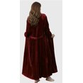 thumbnail image 2 of LinYooLi Women's Lapel Fleece Bathrobe Soft Plush Spa Robe Warm Pajamas with Pockets Soft Pjs Loungewear for Women, 2 of 6