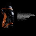 thumbnail image 2 of 2x Motorcycle Knee Pads K01-3 for Motorcycle Knee Impact Motocross Racing Reflective Orange, 2 of 9