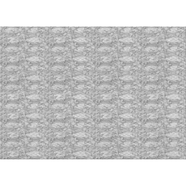 Ahgly Company Machine Washable Indoor Rectangle Transitional Gunmetal Gray Area Rugs, 2' x 4'