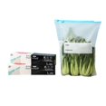 thumbnail image 2 of PENGXIANG Sacs Ziploc Réutilisables Anti-Odeurs Refermables pour Sandwich/collations Accessoires de Conservation des Aliments S 20, 2 of 8