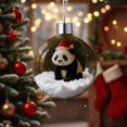 thumbnail image 1 of Dog Snow Globe Christmas Dog Snow Ornaments, 1 of 1