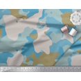 thumbnail image 2 of Soimoi Silk Fabric Multicolor Camouflage Print Sewing Fabric Yard 42 Inch Wide, 2 of 3