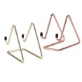 thumbnail image 2 of 2 Pcs Phone Stand, Metal Phone Holder Mount Desktop Stand Unique Shape Design Stable Iron Mobile Phone Holder with Rubber Head Cell Phone Stand for Desk Accessories, 2 of 7