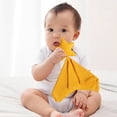 thumbnail image 5 of Btomtd Infant Cloth Soothing Handkerchief Infant Sleeping Doll Soothing Handkerchief, Yellow, 5 of 5