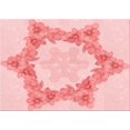thumbnail image 1 of Ahgly Company Tapis Rectangulaire Lavable en Machine Intérieur Transitionnel Rouge Clair Rose, 5 Pieds x 7 Pieds, 1 of 7