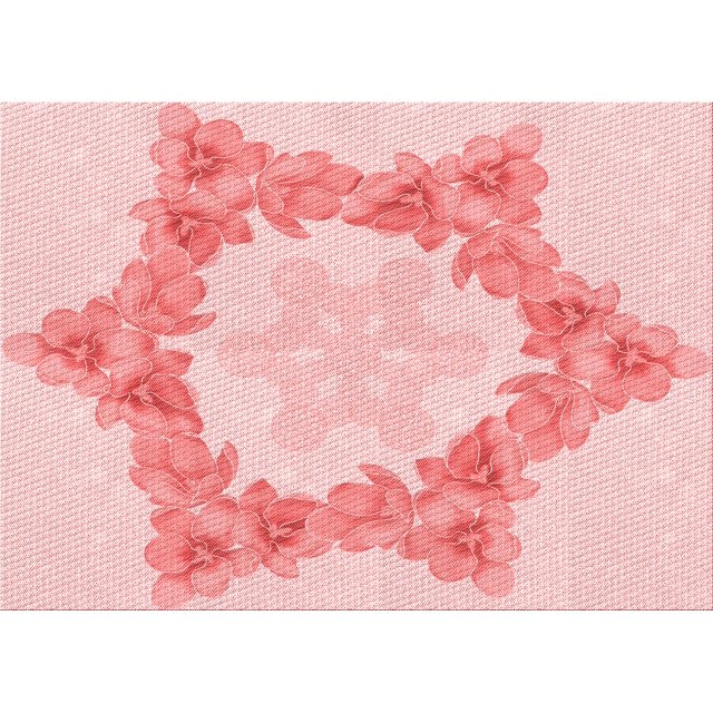 Ahgly Company Tapis Rectangulaire Lavable en Machine Intérieur Transitionnel Rouge Clair Rose, 5 Pieds x 7 Pieds