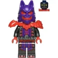 thumbnail image 2 of LEGO Ninjago Dragons Rising Season 2: Wolf Mask General Minifigure with Sword, 2 of 5