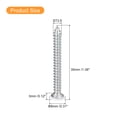 thumbnail image 2 of Unique Bargains ST3.5x35mm White Screws Self Tapping Screws, 100 Pack Flat Head Phillips Wood Screws for Woodworking, 2 of 4