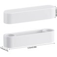 thumbnail image 2 of 4 Pcs Capuchons d'Écartement en Plastique pour Tringle Capuchons d'Extrémité de Tringle de Garde-Robe Pièces de Système de Garde-Robe Couvre-Étagères pour Tablettes en Fil, 2 of 6