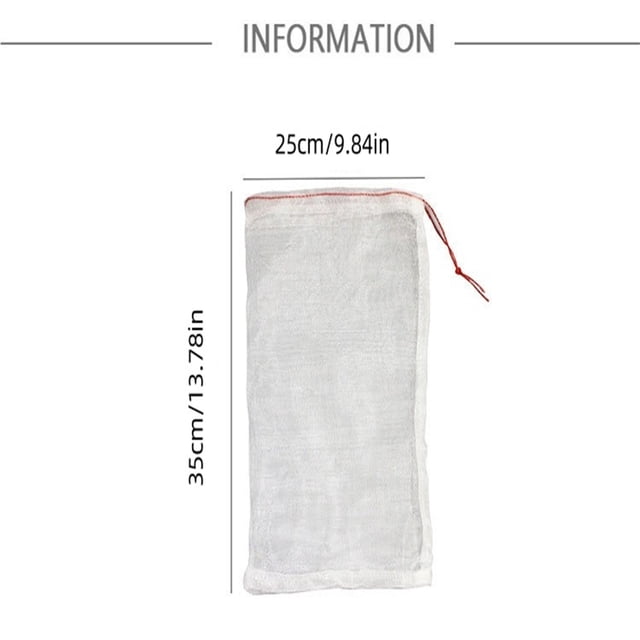 New Nylon Insect And Bird Proof Sturdy Mesh Bag