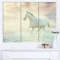 thumbnail image 2 of Designart - Fantasy White Horse - Animal Canvas Art Print, 2 of 4