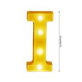 thumbnail image 3 of Chmadoxn LED Letter Lights Sign Light Up For Home Party Wedding Decoration Light Up Letters Alphabet Letter Sign Battery Powered For Christmas Birthday Party Decoration warning light, 3 of 4