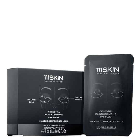 111 Skin - Celestial Black Diamond Eye Mask (8 x 6ml)