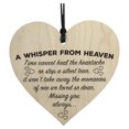 thumbnail image 1 of Dvkptbk Heart-Shaped Label Wooden Commemorative Wooden Sign Pendant Home Decor, 1 of 5