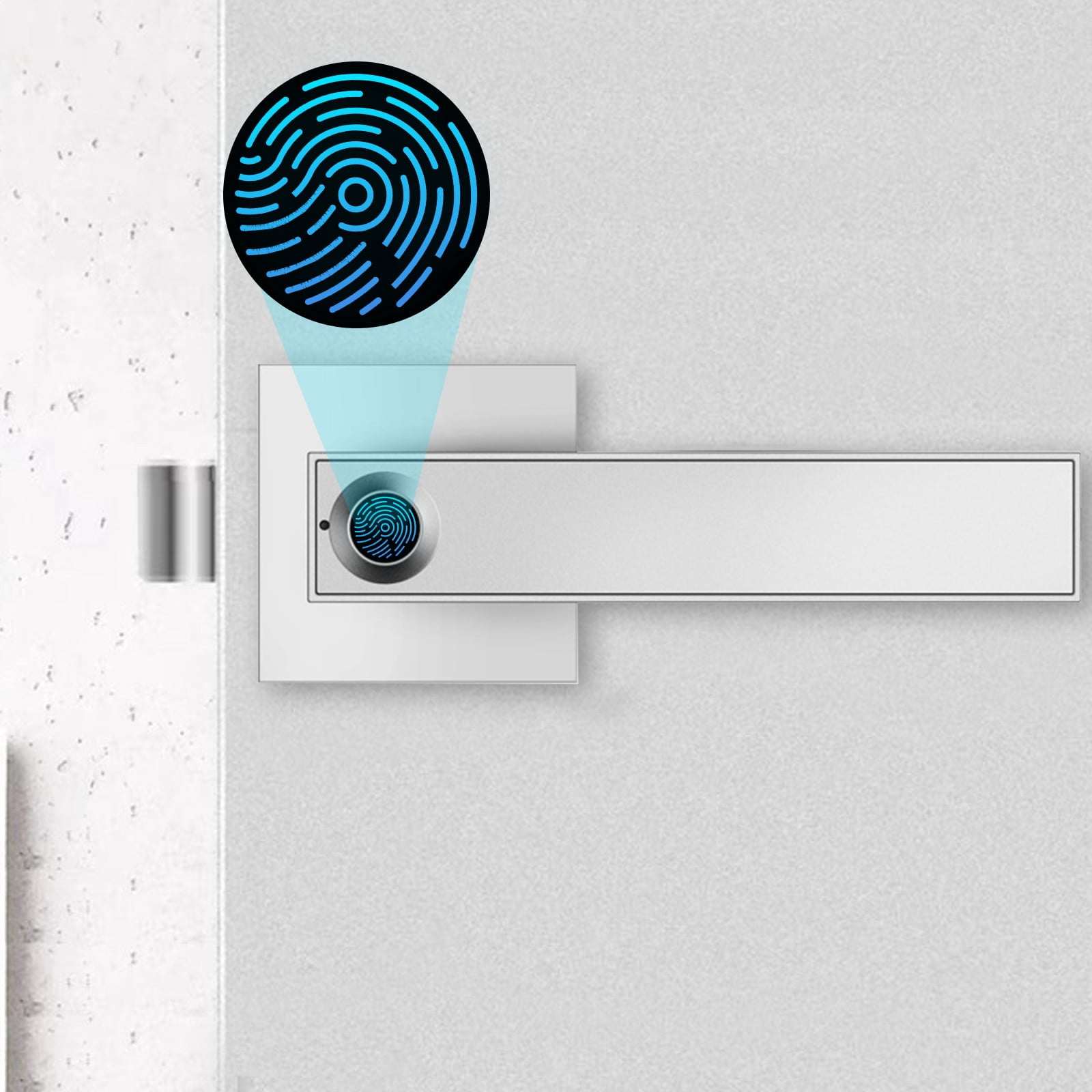 Cameland Smart Door Lock, Keyless Fingerprint,Fingerprint Lock,Easy Install, Keyless Entry Front Door Lock with Fingerprint,Great For Home, Apartment, Hotel and Office