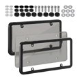 thumbnail image 2 of Miulika Universal American License Plate Frame Cover, Holder, Car Plate Frame, Number Grey, 2 of 7