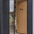thumbnail image 4 of Penkiiy 3.94 Inch Black Metal Numbers , Modern Metal House Numbers, Black Door Numbers, Outdoor Mailbox Numbers, Metal Black House Address Letters and Numbers for House Office Apartment Outside, 4 of 6