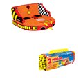 thumbnail image 1 of Sportsstuff Big Mable Sitting Double Rider Towable Tube & Tube 60-foot Tow Rope, 1 of 8