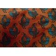 thumbnail image 4 of oneOone Cotton Silk Orange Fabric Bird Block Sewing Craft Projects Fabric Prints By Yard 42 Inch Wide, 4 of 4
