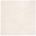 thumbnail image 3 of SAFAVIEH August Shag Collection 8'6" Square Ivory AUG900C Solid 1.2-inch Thick Area Rug, 3 of 4