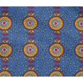 thumbnail image 4 of oneOone Cotton Flex Fabric Leaves & Floral Block Printed Craft Fabric BTY 40 Inch Wide, 4 of 4
