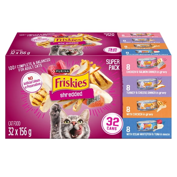 Friskies En lanières Super-Emballage Nourriture humide pour Chats