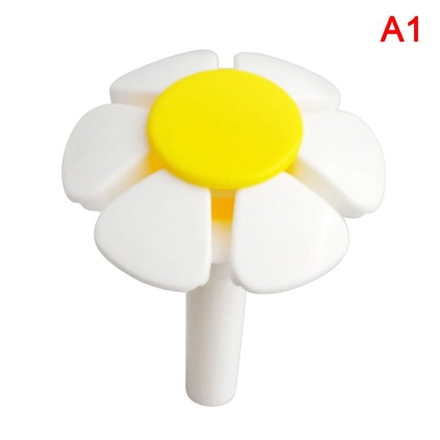 Tête de Buse de Fleur de Remplacement de Fontaine de Chat pour Chiens Rond Cubique Distributeur d'Eau Supérieur en Acier Inoxydable Jaune Orange Jaune