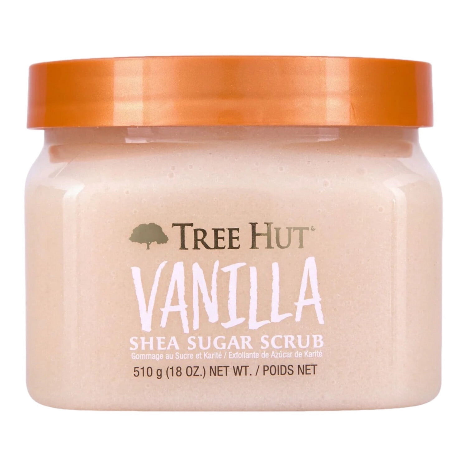 Tree Hut Exfoliant au Sucre de Karité, Vanille, 18 oz