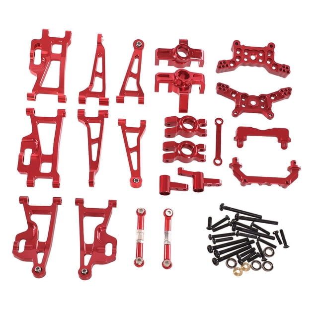 Xuanheng 1/14 RC Car Upgrades Accessories Front and Rear Shock Tower for 14210 Trucks red
