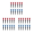 thumbnail image 4 of Langgg Lot de 12 pour T-Shirts de Golf Ballon en Plastique Support Stable Réutilisable Extérieur Intérieur Golf Sports Entraînement Pratique pour Golfeurs 6 Pcs Rouge+6 Pcs Bleu 58mm 3Ensemble, 4 of 6