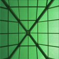 thumbnail image 1 of Ahgly Company Machine Washable Indoor Square Transitional Green Area Rugs, 5' Square, 1 of 7