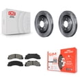 thumbnail image 1 of Transit Auto Front Disc Brake Rotors and Semi-Metallic Pads Kit for Car Ford F-150 Expedition Lincoln Navigator K8S-100155, 1 of 11