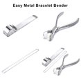 thumbnail image 3 of Becaristey Bracelet Bend Machine Bangle Reusable Bender Jewellery Bending Bar Tool Plier Bender M Strip, 3 of 6