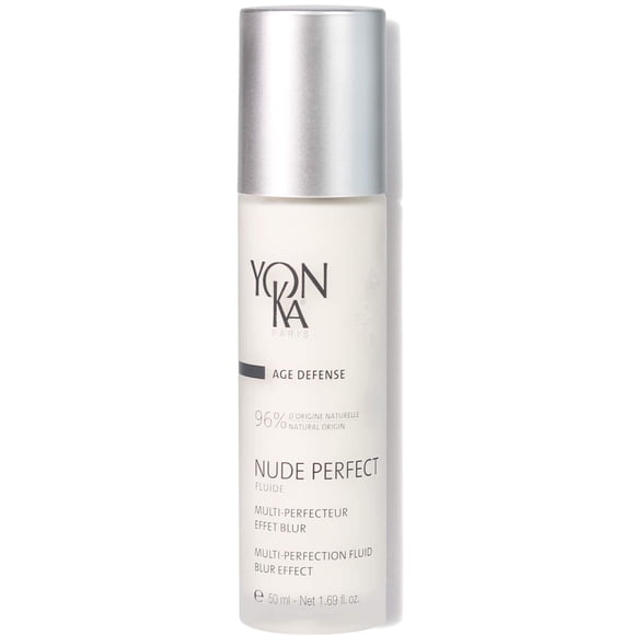 Yon-Ka Base de Teint Nude Perfect pour le Visage (50 ml) Minimise les Pores et Corrige le Teint, Protection contre la Lumière Bleue et pour l'Environnement, Tous Types de Peau, Sans Parabènes