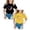 Yellow 1PCS & Black 1PCS, variant on FhsagQ 2Pcs Girls Shirts Size 6 Characters Kid Girls Cute Graphic Round Neck Short Sleeve Tee Summer Casual T Shirt Tops (Size 8-9 Years)