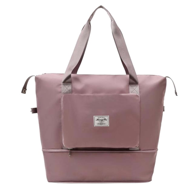 Mikilon Sac de Voyage Pliable et Extensible, Sac de Séparation Sec et Humide Déperlant