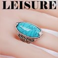 thumbnail image 3 of Girl Alloy Fashion Bohemia Ethnic Style Ring Personalized Wedding Decoration Rings Jewelry Portable Dressing Up Accessory for Blue, 3 of 6