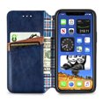 thumbnail image 5 of Étui pour iPhone 12 Pro, Étui Portefeuille à Rabat, Étui à Rabat Magnétique Protectrice - Bleu, 5 of 5