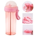 thumbnail image 1 of Plastic Water Bottle Transparent Sports Cup | Portable Leak-Proof Drinking Bottle for Outdoor Travel | Bpa-Free Reusable Water Container for Office Gym Hiking, 1 of 3