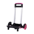 thumbnail image 4 of GUOOL Backpack Trolley Foldable 3 Sections Multifunction Aluminum Alloy Hand Truck Rose Red, 4 of 9