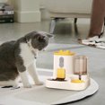 thumbnail image 1 of Dvkptbk Automatic Cats Feeder Smart Timed Cats Feeding Station 3.8L Auto Dog Waterer Bowl Dispenser Water Dispense Pet Food Container Programable Dry Food Dispenser, 1 of 6