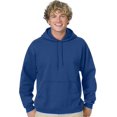 thumbnail image 1 of Hanes Mens ComfortBlend EcoSmart Pullover Hoodie Sweatshirt, S, Deep Royal, 1 of 4